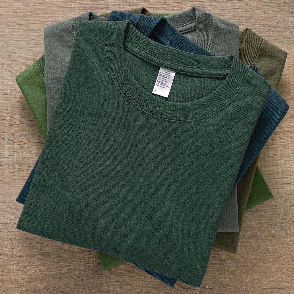 Green Collection | Premium Cotton Round Neck Tee （Unisex
