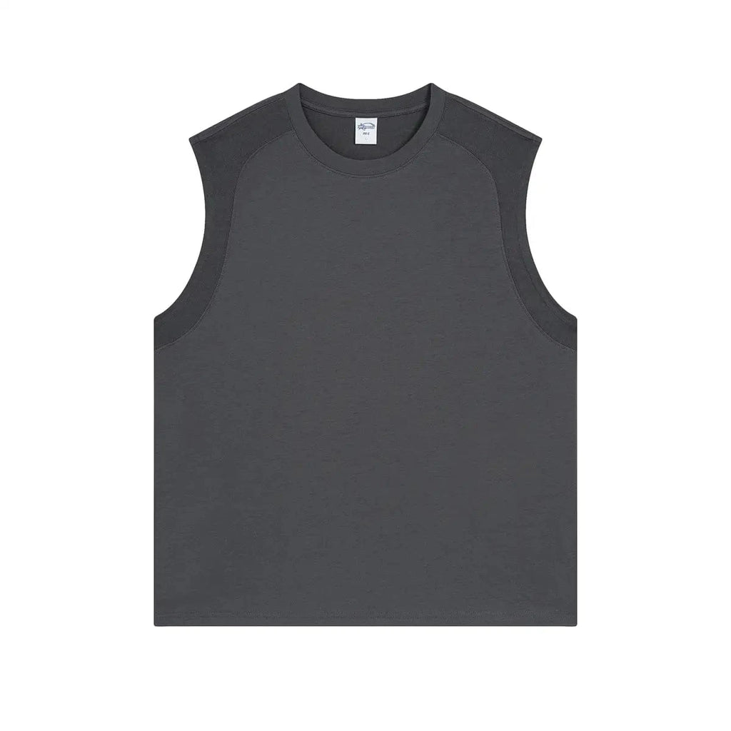 190 gsm Boxy Suit Sleeveless Tank Top - Yosummer