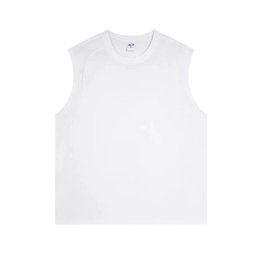 190 gsm Boxy Suit Sleeveless Tank Top - Yosummer