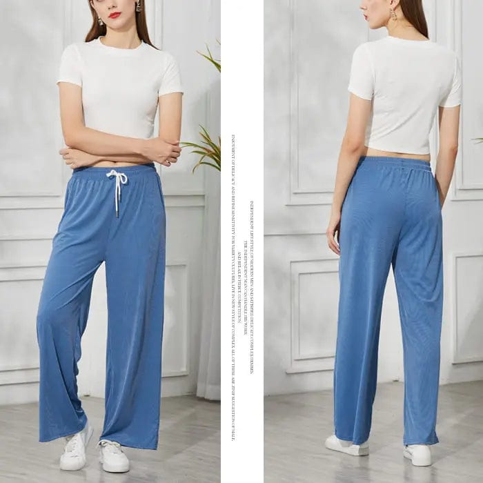 Ice Silk Crop Top Solid O - Neck Short Sleeve Boxy Tee - Yosummer