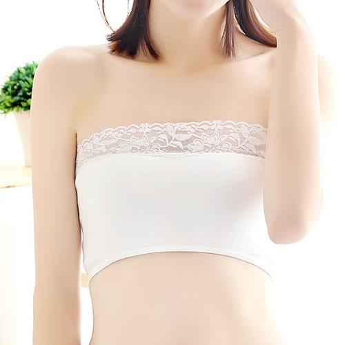 Lace Bandeau Top - Yosummer