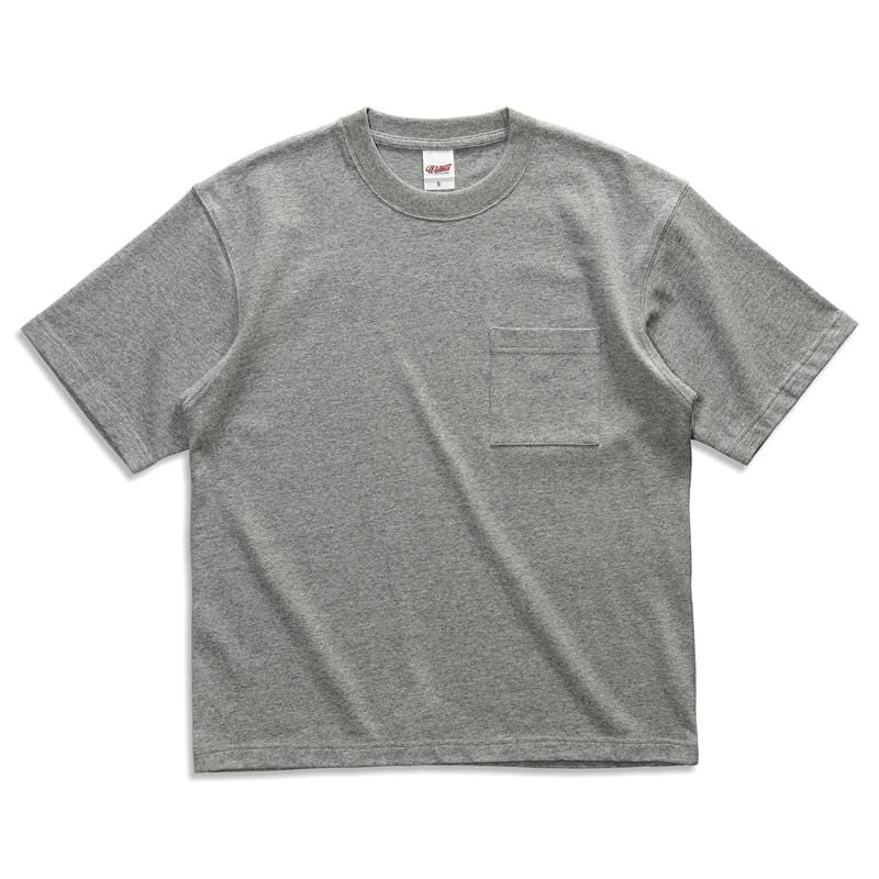 OverSize | Pocket | Premium Cotton Round Neck Tee （Unisex） - Yosummer