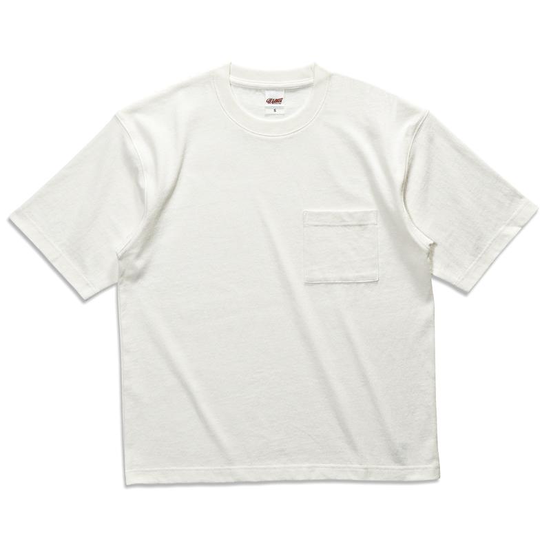 OverSize | Pocket | Premium Cotton Round Neck Tee （Unisex） - Yosummer