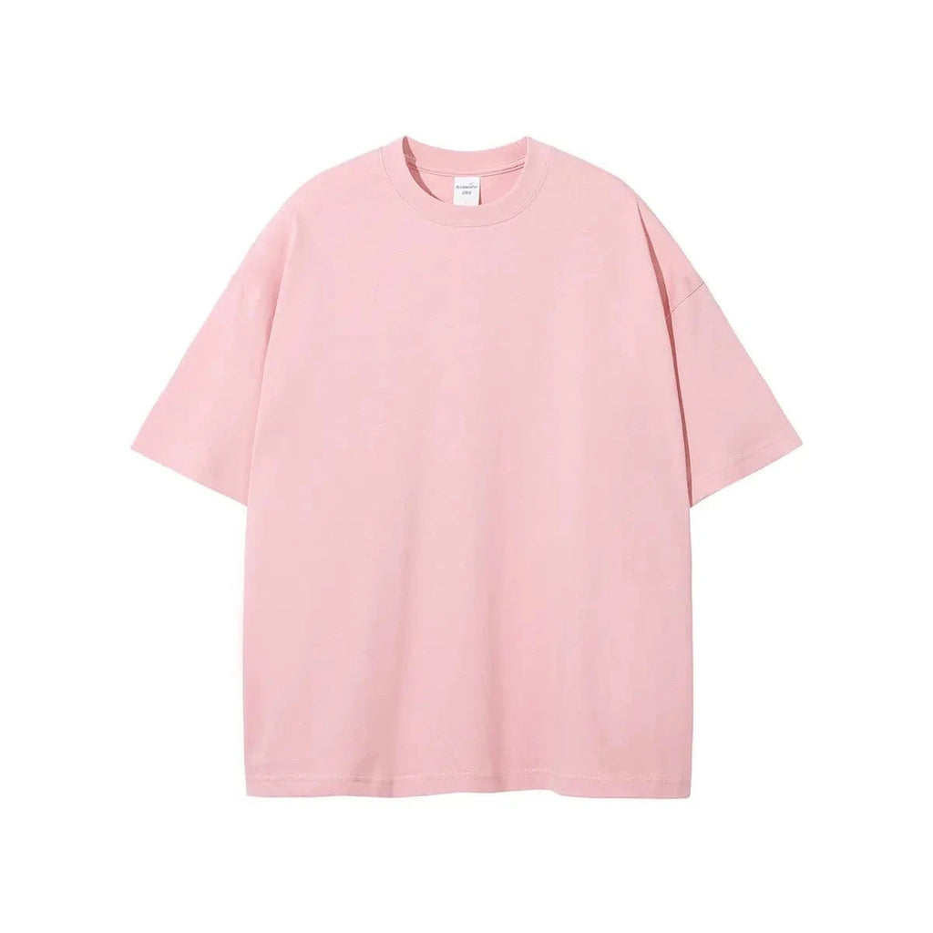 Pink Collection | Premium Cotton Round Neck Tee （Unisex）| 230 gsm - Yosummer