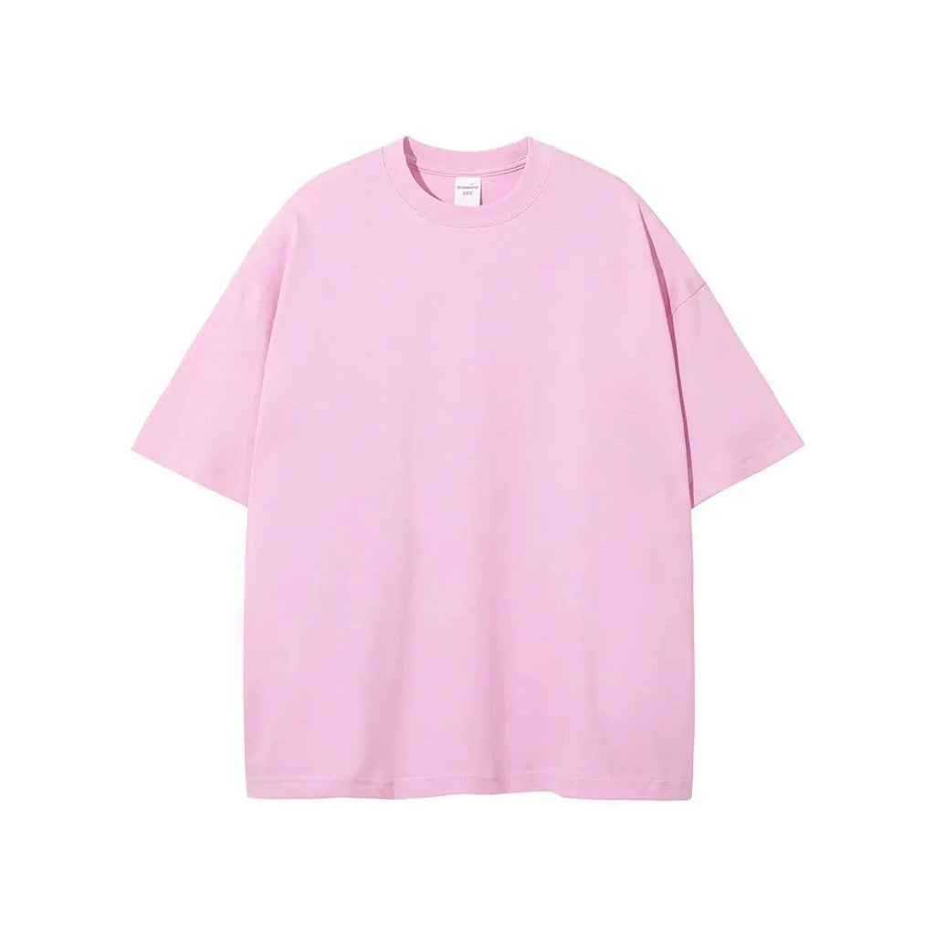 Pink Collection | Premium Cotton Round Neck Tee （Unisex）| 230 gsm - Yosummer