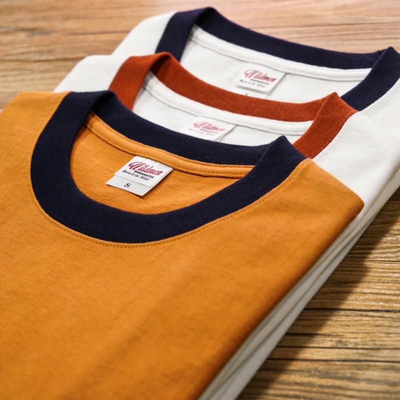 Premium Cotton Ringer Tee Round Neck | 265 gsm - Yosummer
