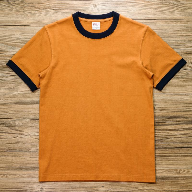 Premium Cotton Ringer Tee Round Neck | 265 gsm - Yosummer