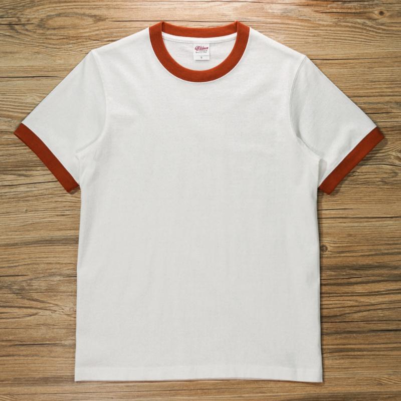 Premium Cotton Ringer Tee Round Neck | 265 gsm - Yosummer