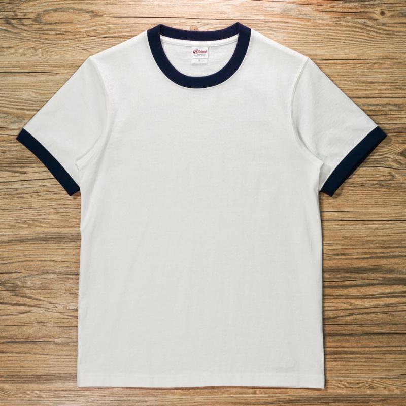 Premium Cotton Ringer Tee Round Neck | 265 gsm - Yosummer