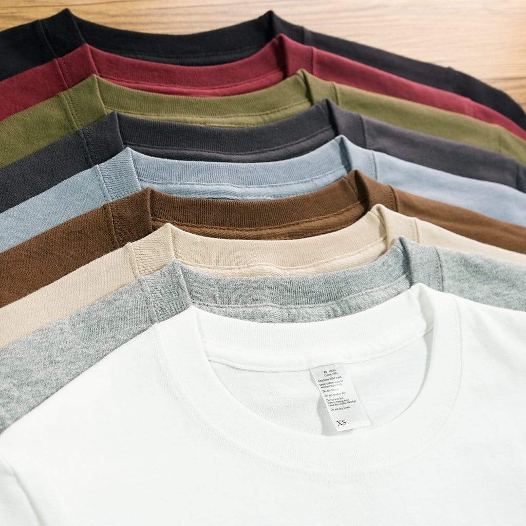 Premium Cotton Round Neck Tee （Unisex） - Yosummer
