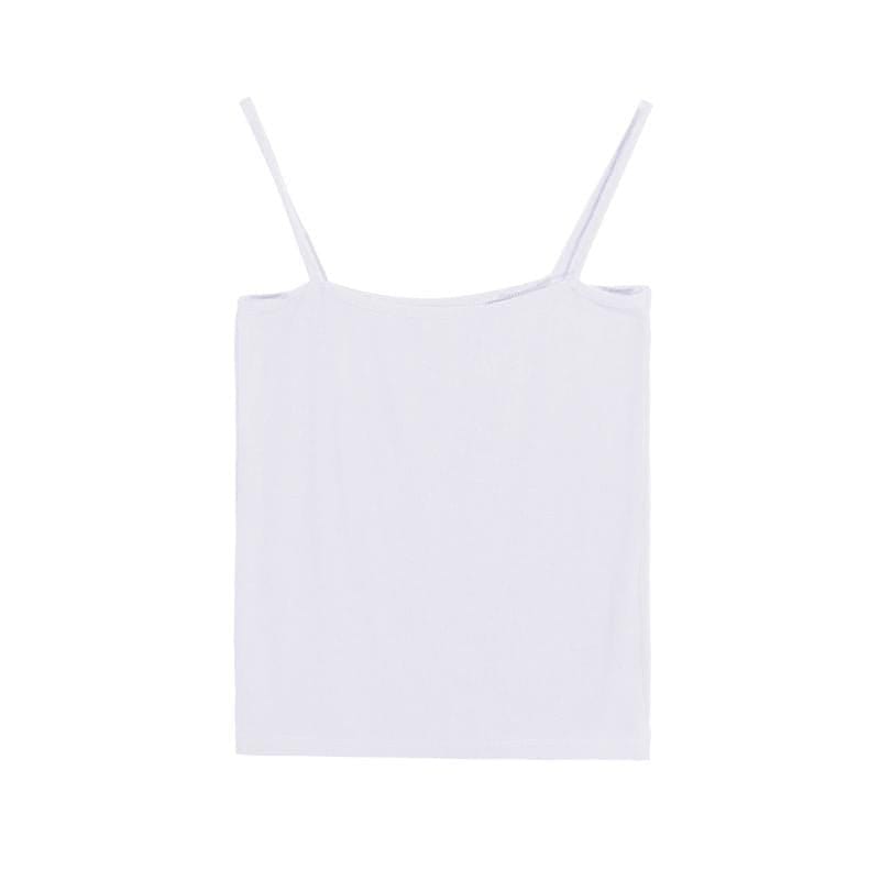 Rib Knit Cami Top - Yosummer