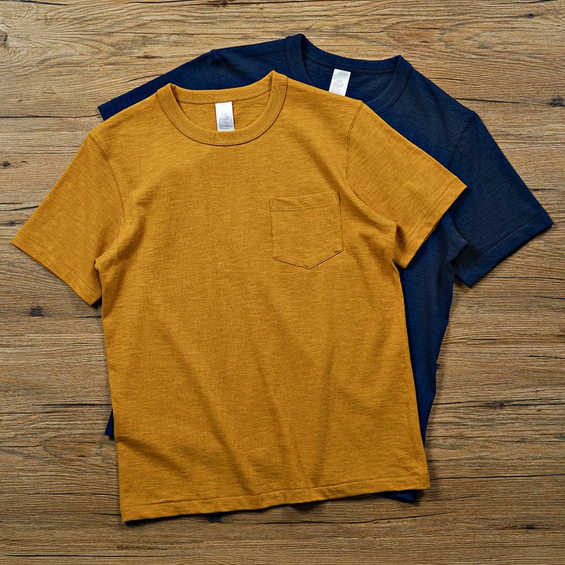 Slub Cotton Tubulat Short Sleeve T-Shirt | 210 gsm - Yosummer