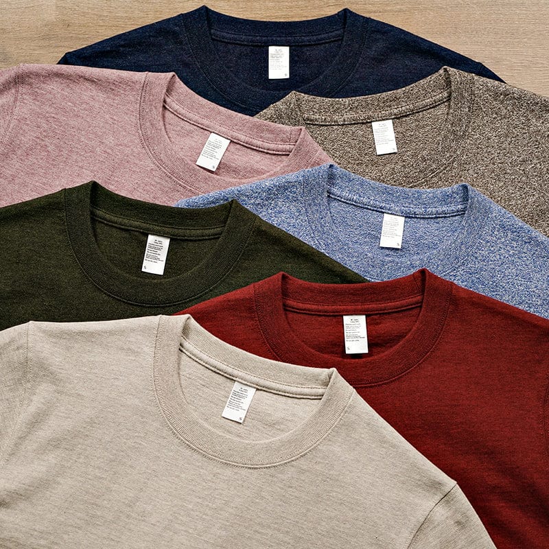 Speckle Collection | Premium Cotton Round Neck Tee （Unisex）| 260 gsm - Yosummer