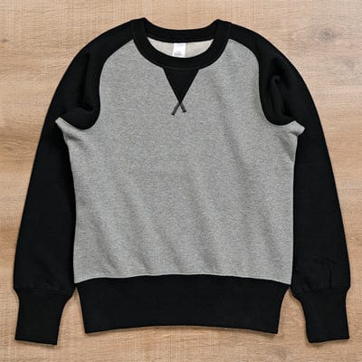 Premium Cotton Heavyweight Tubular ColorBlock Sweatshirt | 400 gsm