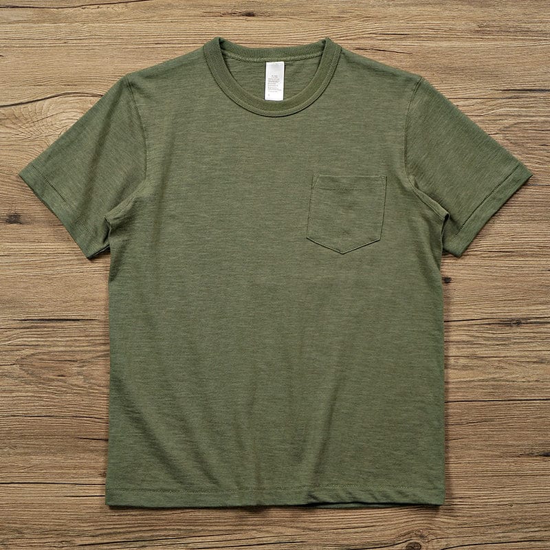 Slub Cotton Tubulat Short Sleeve T-Shirt | 210 gsm